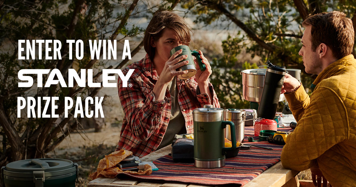 online contests, sweepstakes and giveaways - Enter to WIN an adventure package from Stanley®