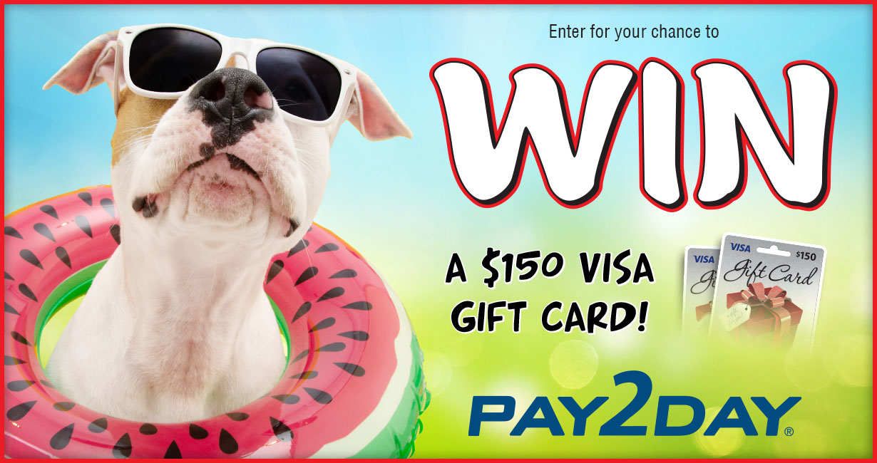Enter for a chance to win $150!
