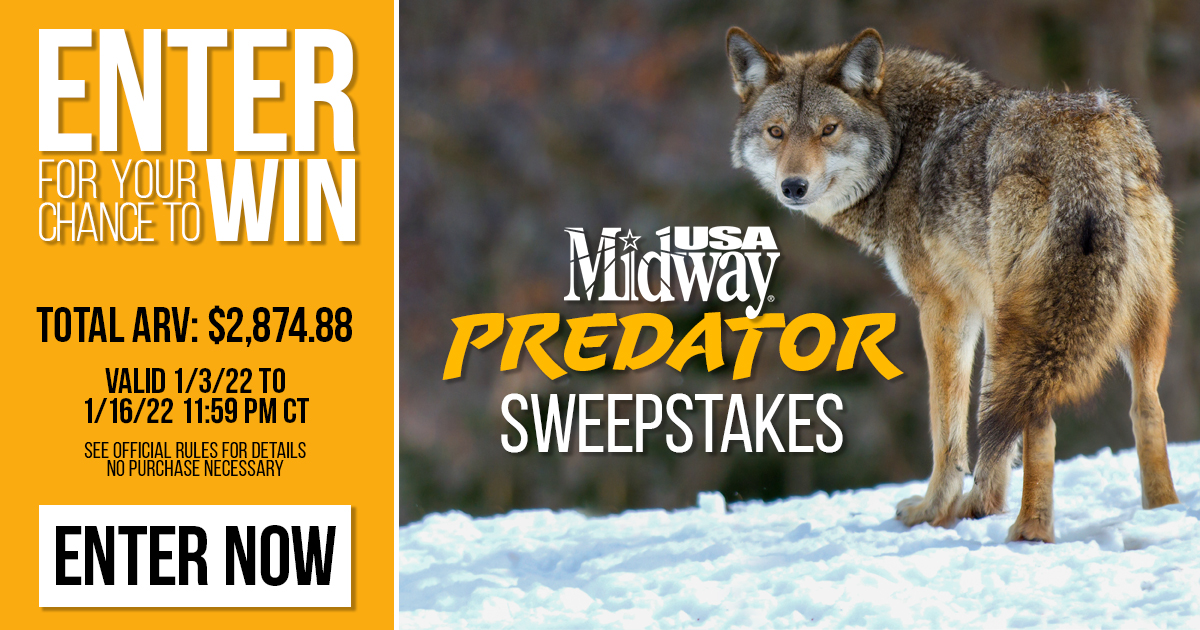 online contests, sweepstakes and giveaways - Predator Sweepstakes