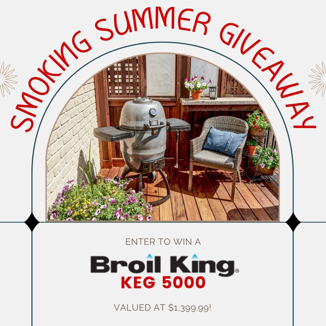 Enter to WIN a Broil King Keg 5000