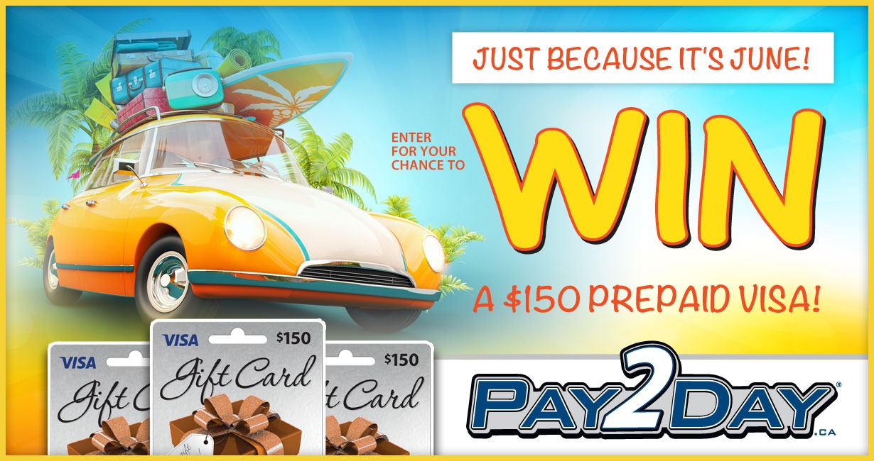 online contests, sweepstakes and giveaways - Enter for a chance to win $150!