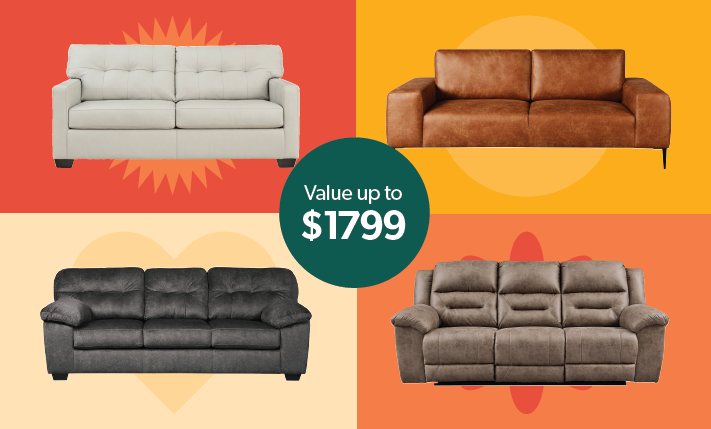 Enter to Win an Outlet Sofa